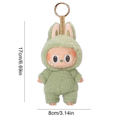 Labubu The Monsters Keychain Plush Doll