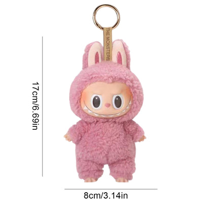 Labubu The Monsters Keychain Plush Doll