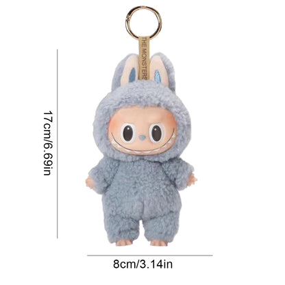 Labubu The Monsters Keychain Plush Doll