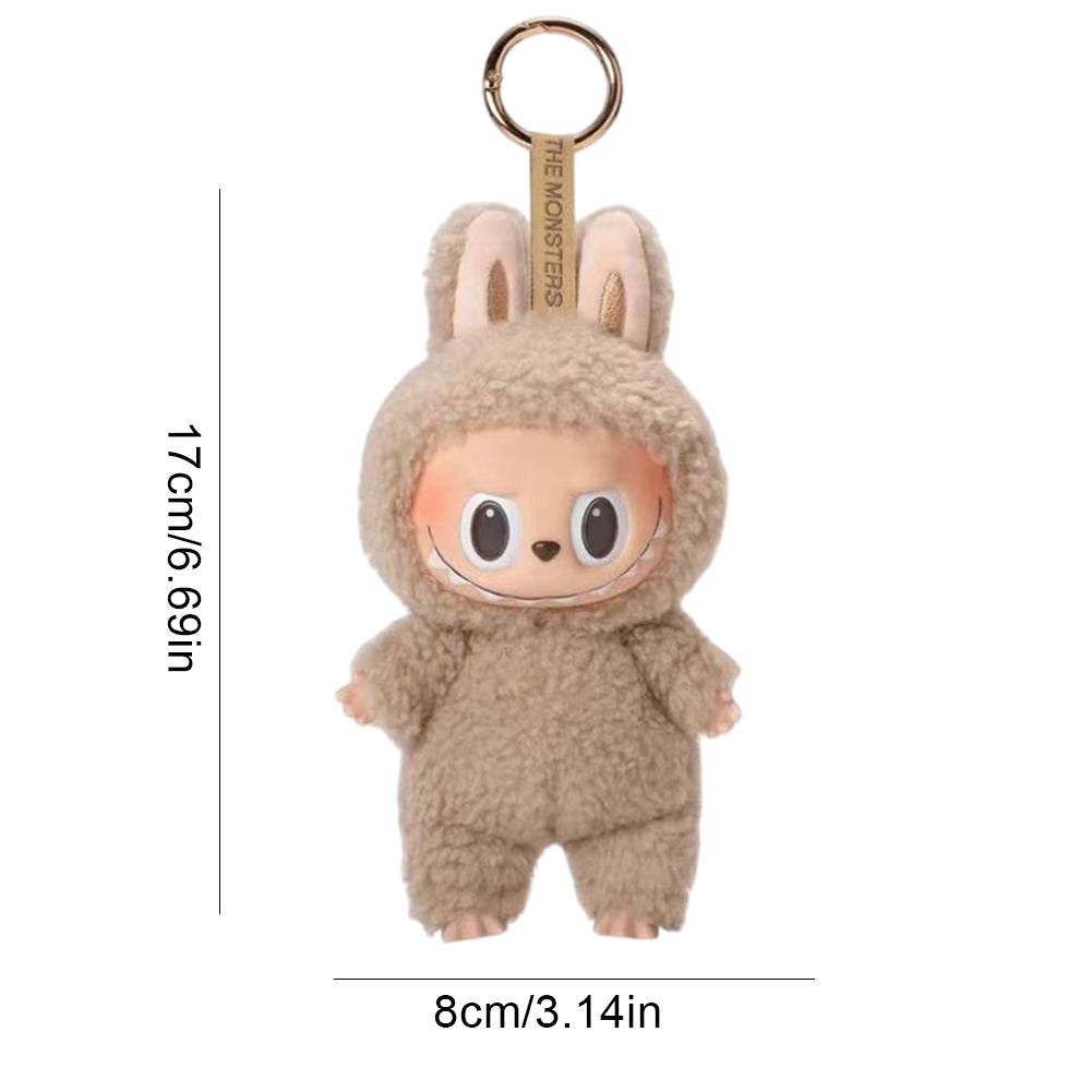 Labubu The Monsters Keychain Plush Doll