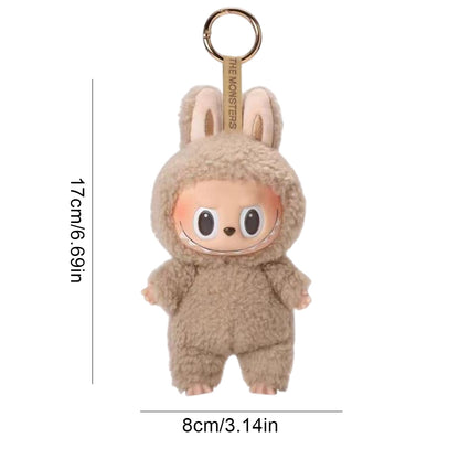 Labubu The Monsters Keychain Plush Doll