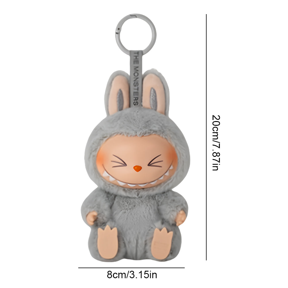 Labubu The Monsters Keychain Plush Doll