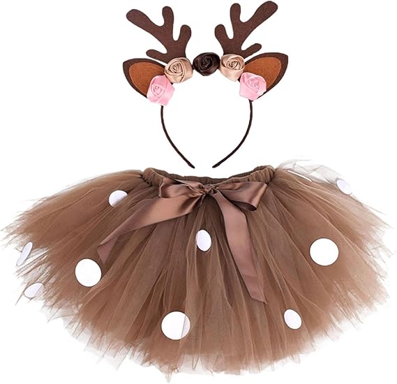 Christmas Reindeer Costume For Girls 1 - 2 Years Old