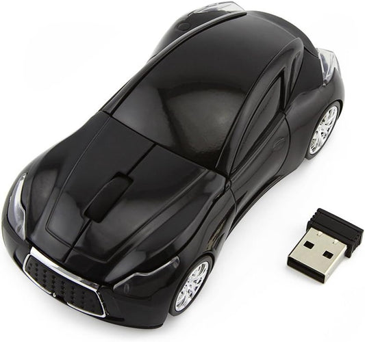 Wireless Optical Sport Car Shape Gaming Mouse