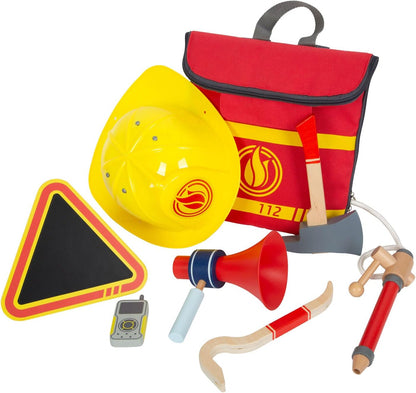 Fire Brigade Backpack Pretend Children's Toy