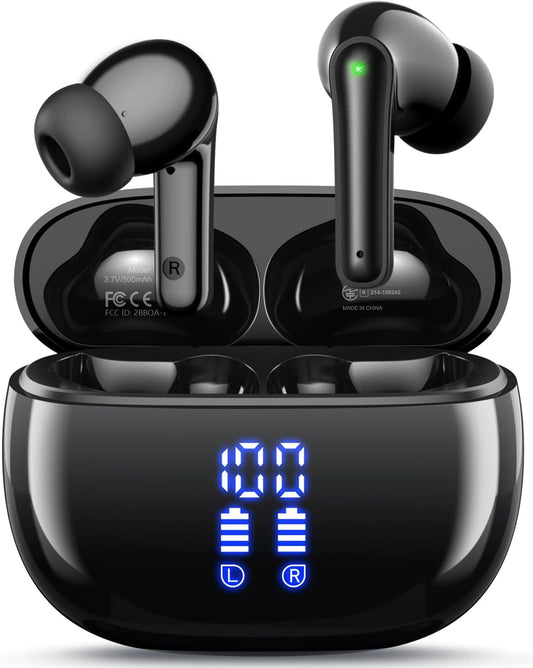 Deep Bass Bluetooth Sports Wireless Earbuds