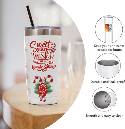 Christmas Stainless Steel Insulated Travel Tumbler