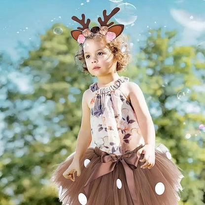 Christmas Reindeer Costume For Girls 1 - 2 Years Old