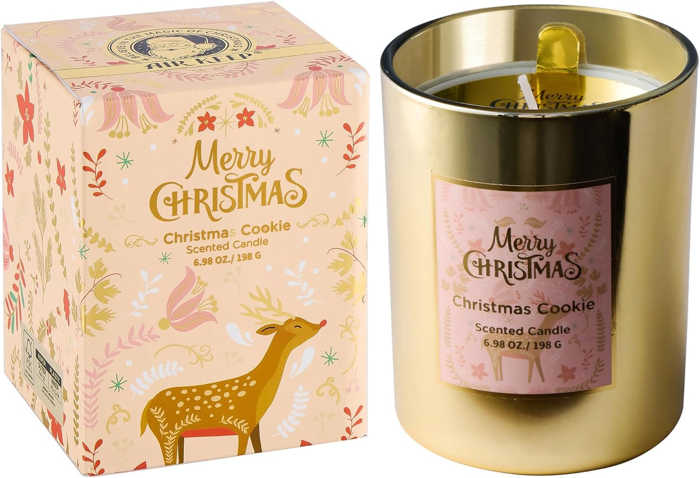 Christmas Scented Aromatherapy Jar Candles