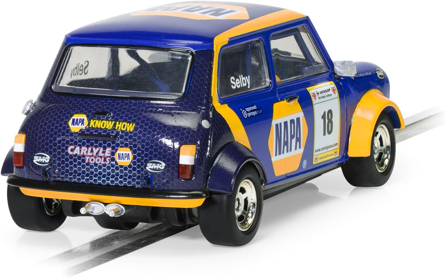 Mini Miglia NAPA Lewis Selby Slot Race Car Kids Toy