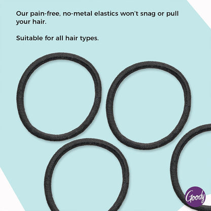 4MM Rubber Elastic Hair Ties Pain-Free Hair Accessories