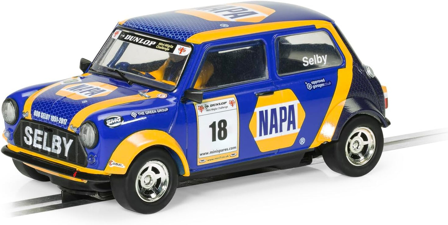 Mini Miglia NAPA Lewis Selby Slot Race Car Kids Toy