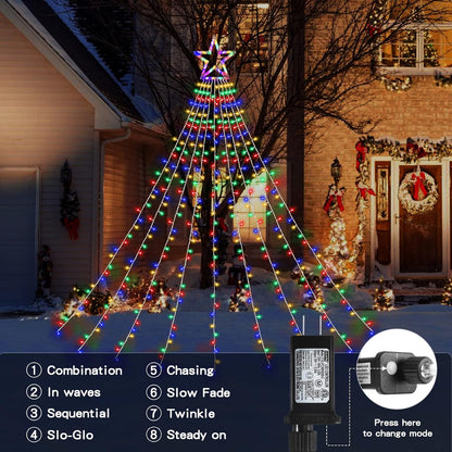 LED Christmas String Lights Outdoor Decoration