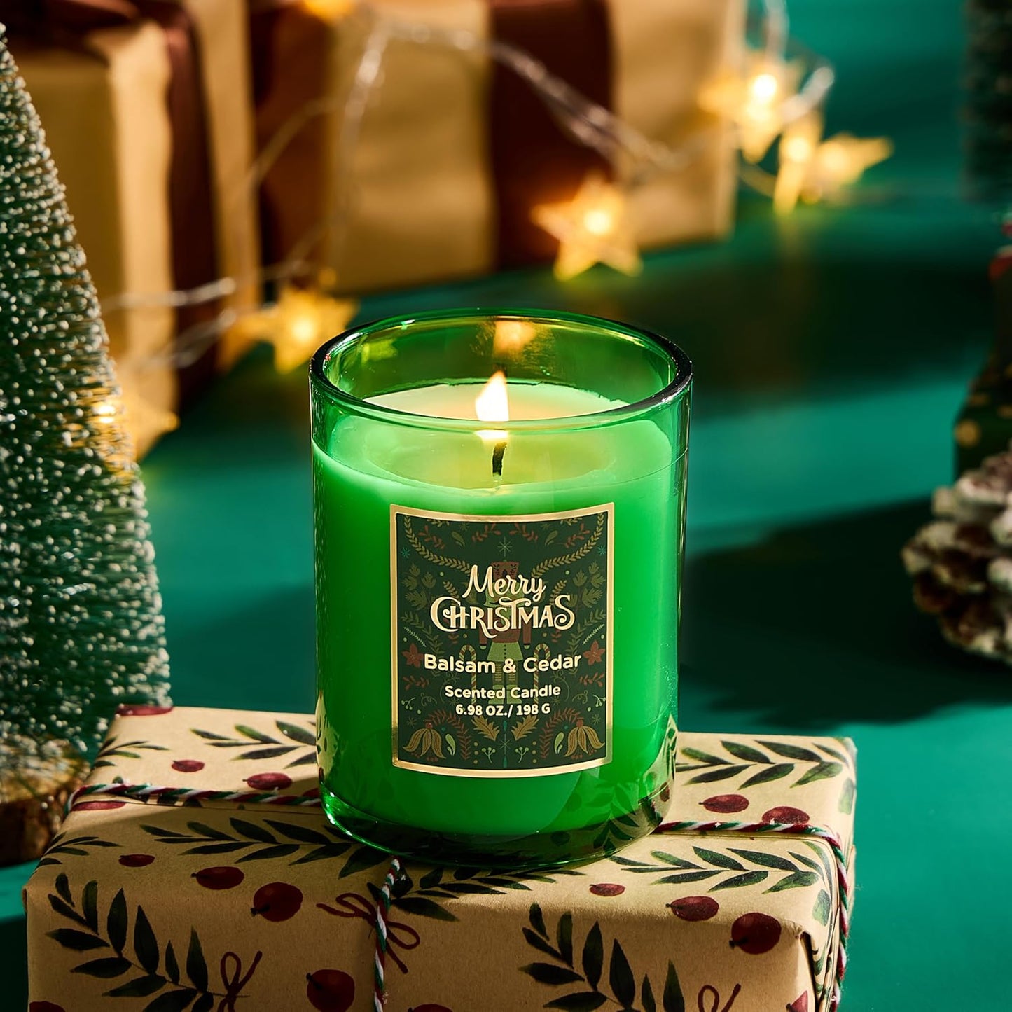 Christmas Scented Aromatherapy Jar Candles