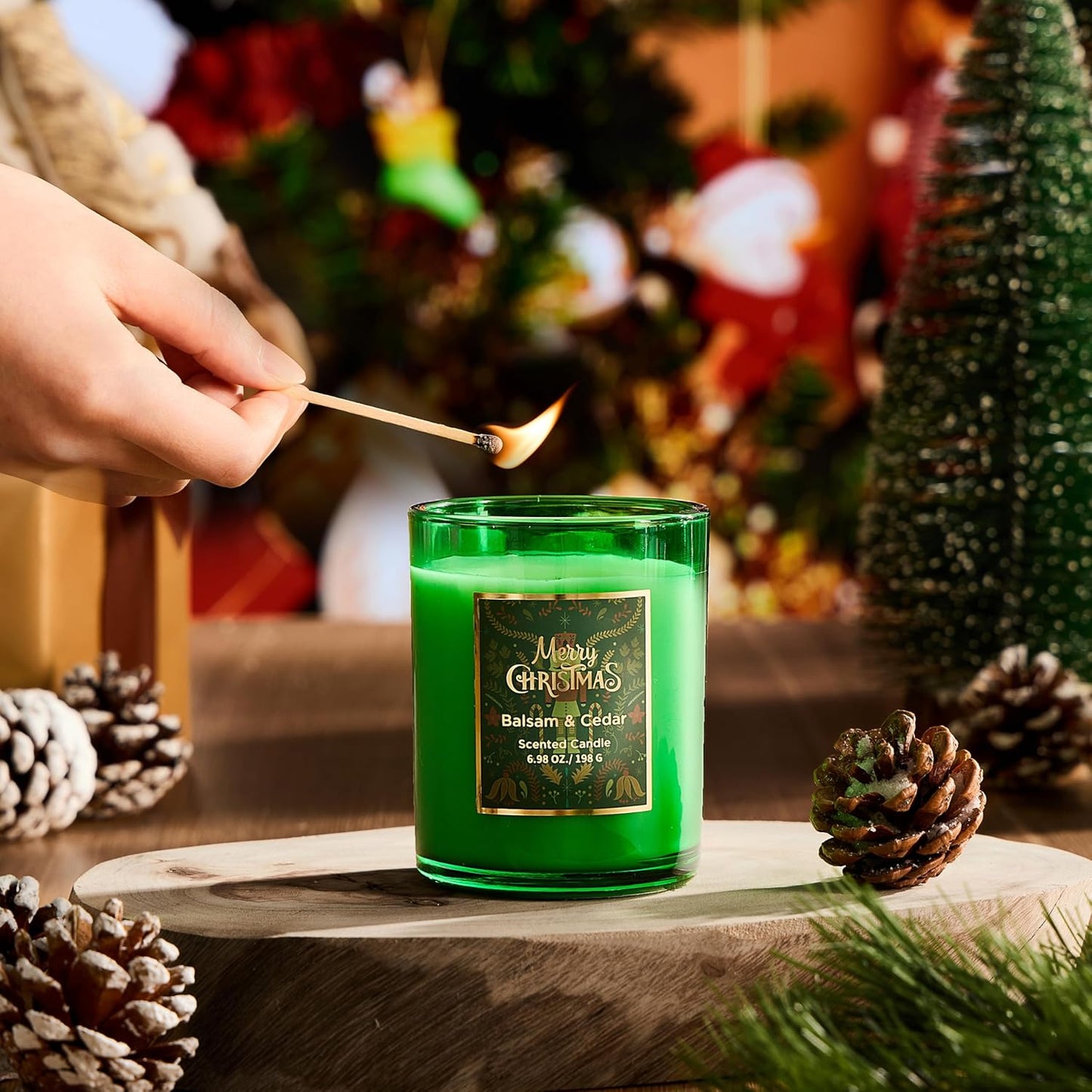 Christmas Scented Aromatherapy Jar Candles