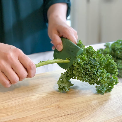 2-In-1 Kale & Herb Tool, Kale Vegetable Slicer & Herb Stripper