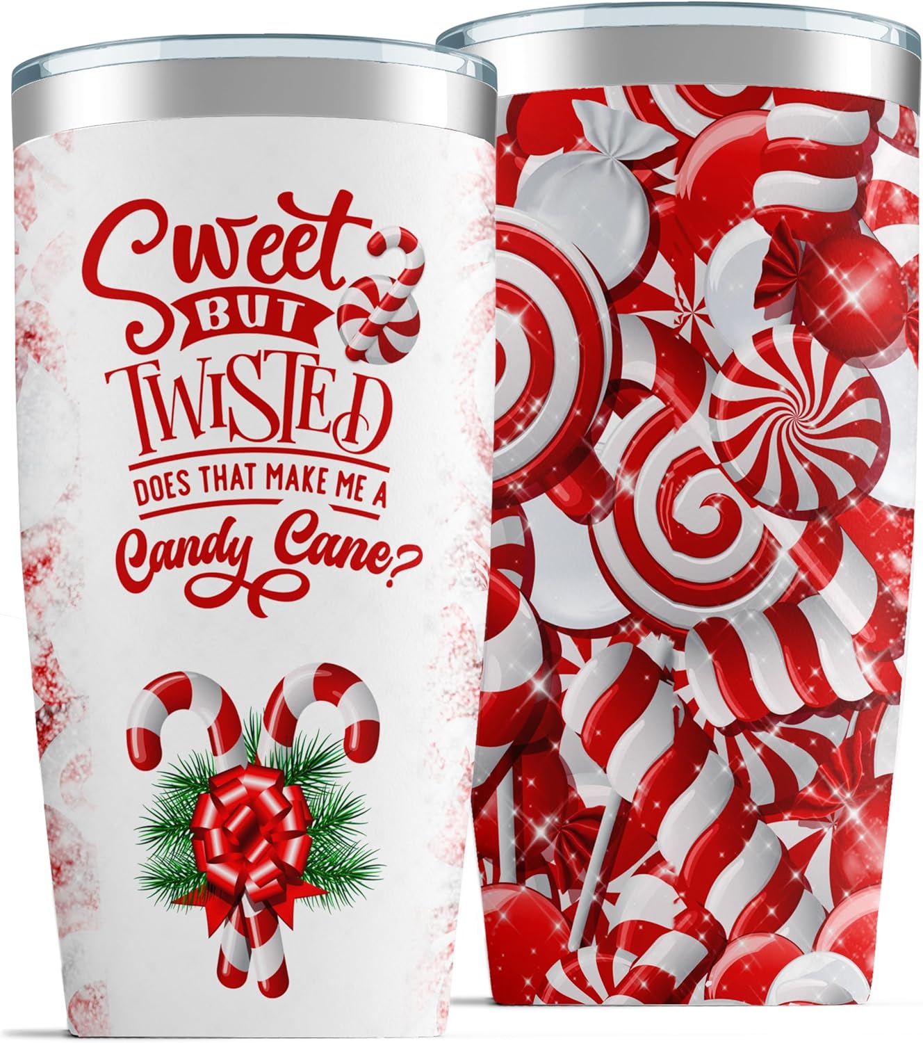 Christmas Stainless Steel Insulated Travel Tumbler