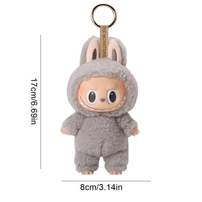 Labubu The Monsters Keychain Plush Doll