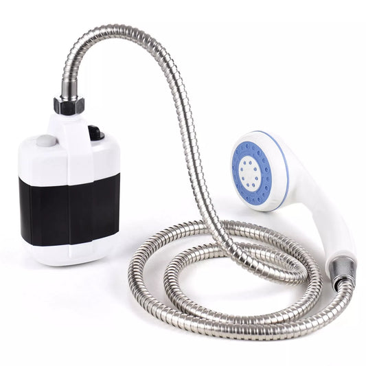 Portable Camping Shower USB Rechargeable Electric Pump for Car Garden Pets