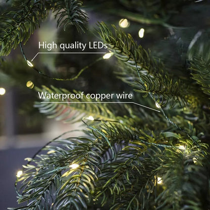 100FT High Bright 300 LED Waterproof String Christmas Lights with Remote