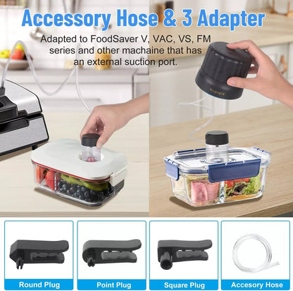 3 in 1 Electric Mason Jar Vacuum Sealer Kit